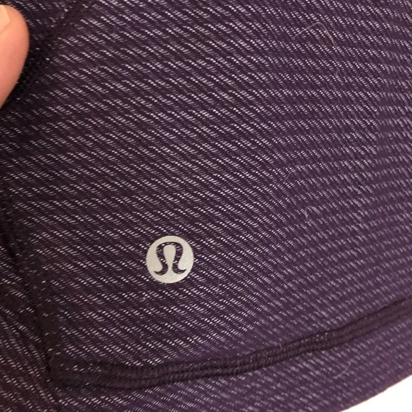 Lululemon Precision Jacket Chain Link Lilac Zinfandel 6 purple asymmetrical zip - Picture 14 of 16